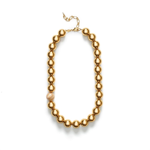 ANNI LU HI HO NECKLACE GOLDPLATED